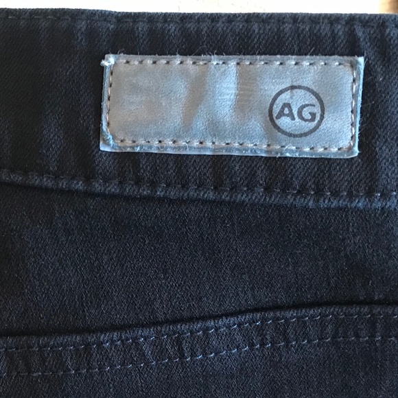 AG CONTOUR 360 STRETCH THE FARRAH HIGH-RISE SKINNY BLACK JEANS - Picture 6 of 16